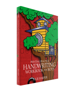 Printing Practice Handwriting Workbook for Boys