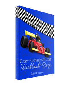 Cursive Handwriting Practice Workbook for Boys