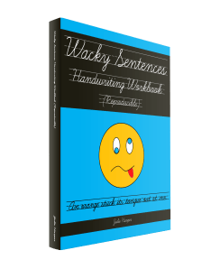Wacky Sentences Handwriting Workbook