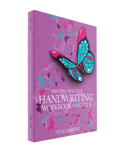 Printing Practice Handwriting Workbook for Girls